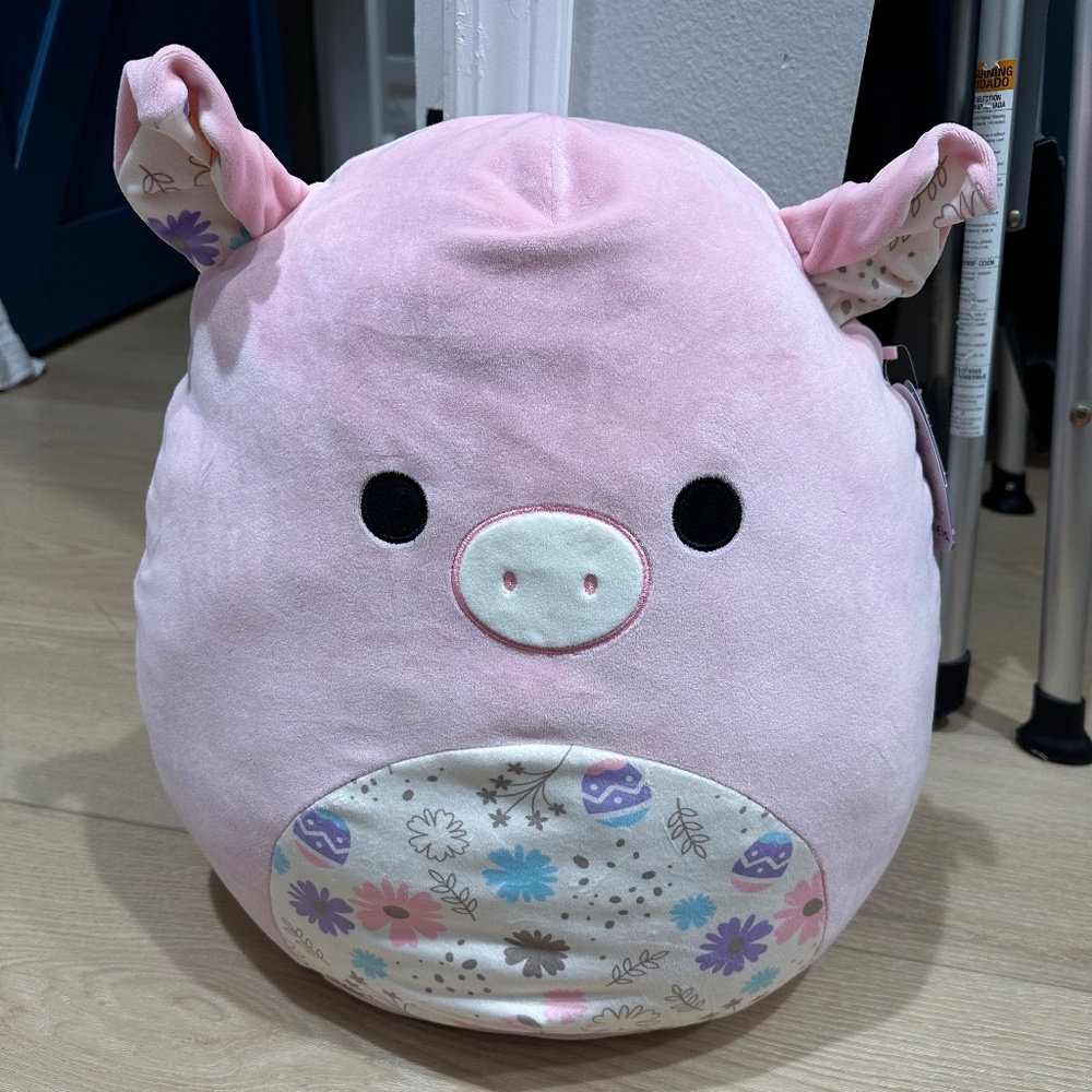 Squishmallows Peter the Pig 16” Easter Edition Stuffed Plush